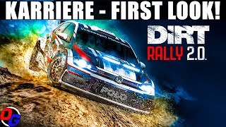 DiRT Rally 2.0 Karriere German | First Look zu Dirt Rally 2 | PS4 Pro Gameplay Deutsch