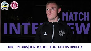 POST-MATCH INTERVIEW | Ben Tompkins reacts to three points on the road at Dover Athletic!