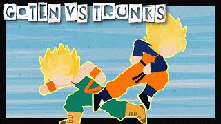 Goten Vs Trunks | Pivot Animation Ft. @MisakaAnimator