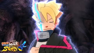 Boruto! Momoshiki Karma Controlled Moveset & Skills - Naruto UNS4