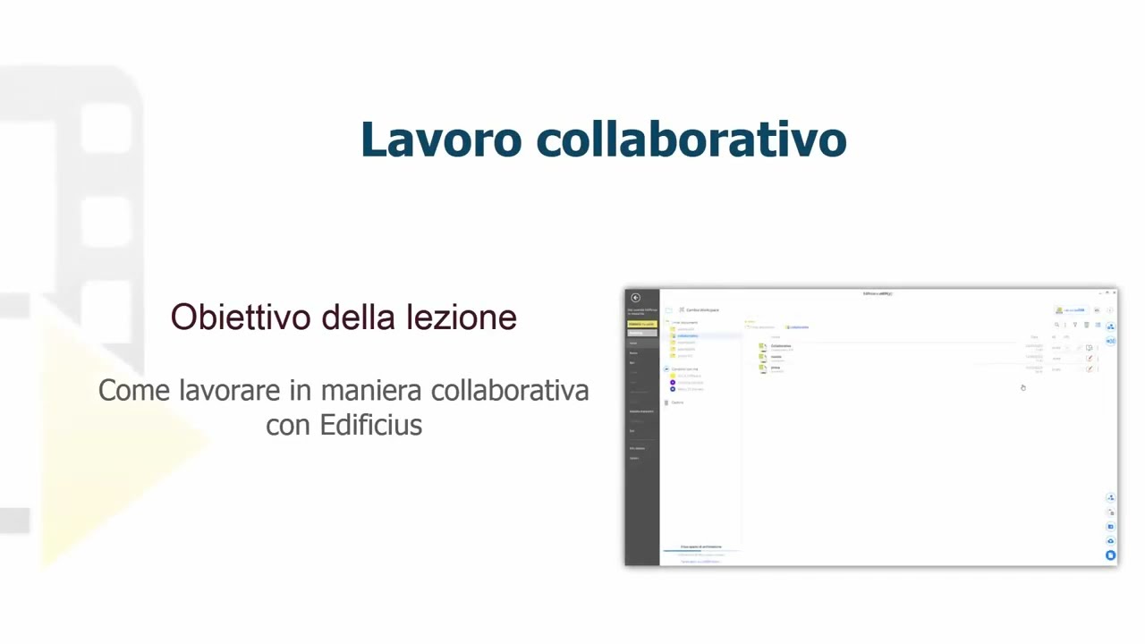 Tutorial Edificius - Lavoro collaborativo - ACCA software