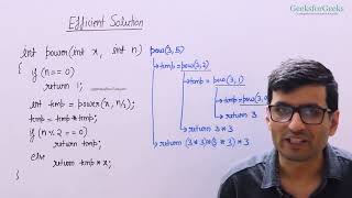 12. Computing Power Explained | Fast Exponentiation Method for DSA Interviews