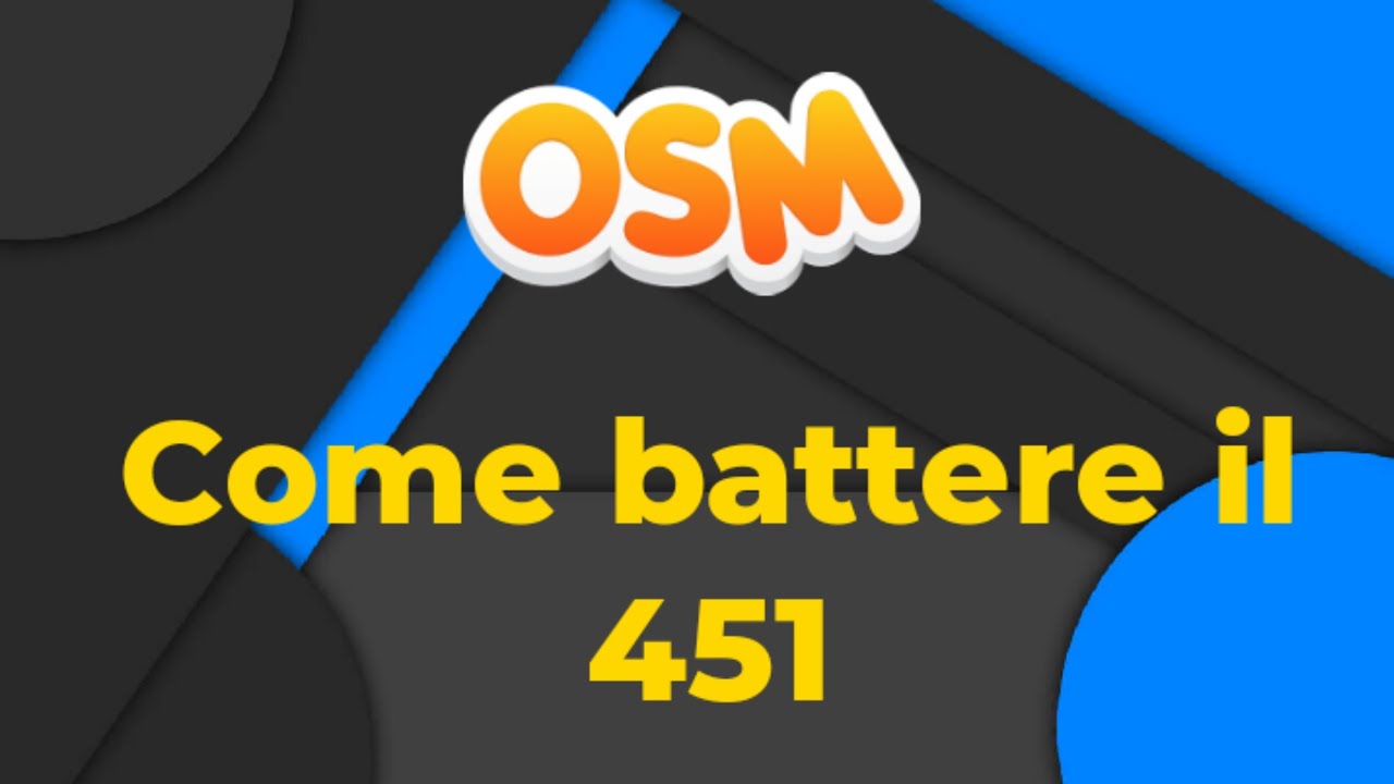 Counter Tactic for 4-5-1 on [OSM 2020] (100%Win)