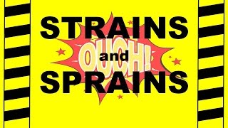 Strains And Sprains Ouch - Avoid Painful Muscle, Tendon Or Ligament Injury - Safety Training Video