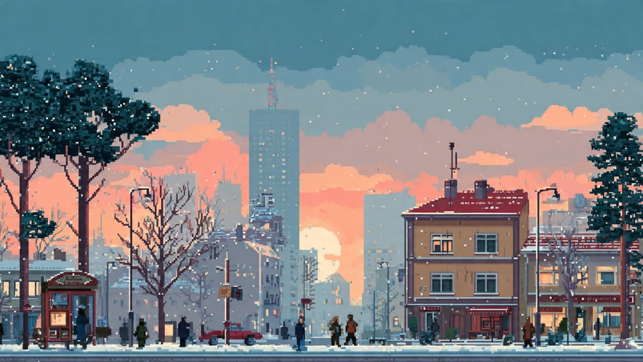 Cozy Focus ☕️ | Lofi Study Beats for Winter Afternoon Productivity