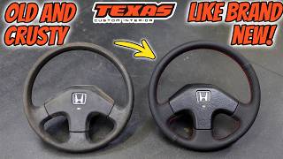 Restoring My CRX Steering Wheel