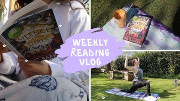 OWLs READATHON, TIKTOK COFFEE & SHELF TOUR // weekly reading vlog