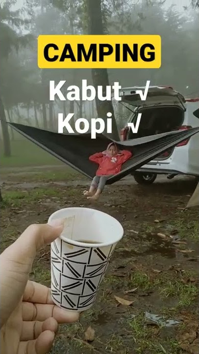 CEMORO KANDANG || CEMORO SEWU Suasana Pagi kabut √ Kopi √ || CAMPING GROUND Tawangmangu #shorts