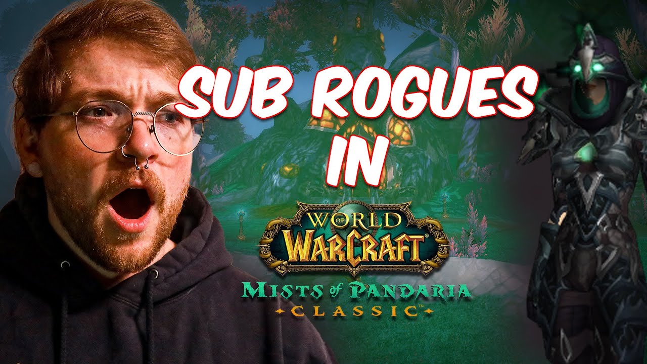 Как вы БУДЕТЕ играть за скрытного разбойника в Mists of Pandaria Classic!