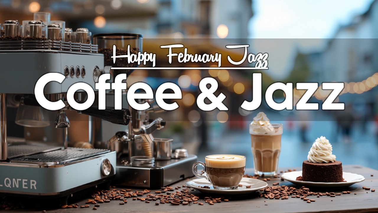 Гармония кофе и джаза ☕ Февраль Кофе Джаз и нежный весенний босса-нова для сосредоточения