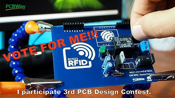 Access Control Board with ESP8266 and RC522, Entry of PCBWay 3rd PCB Design Contest