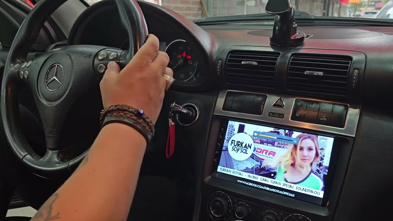 2005 Mercedes C180 // Android Carplay Multimedya