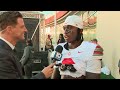One-on-one interview with Jaylen McClain after win against Indiana | Ohio State Football