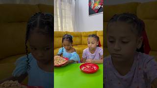 Hanna se comió todos los cereales