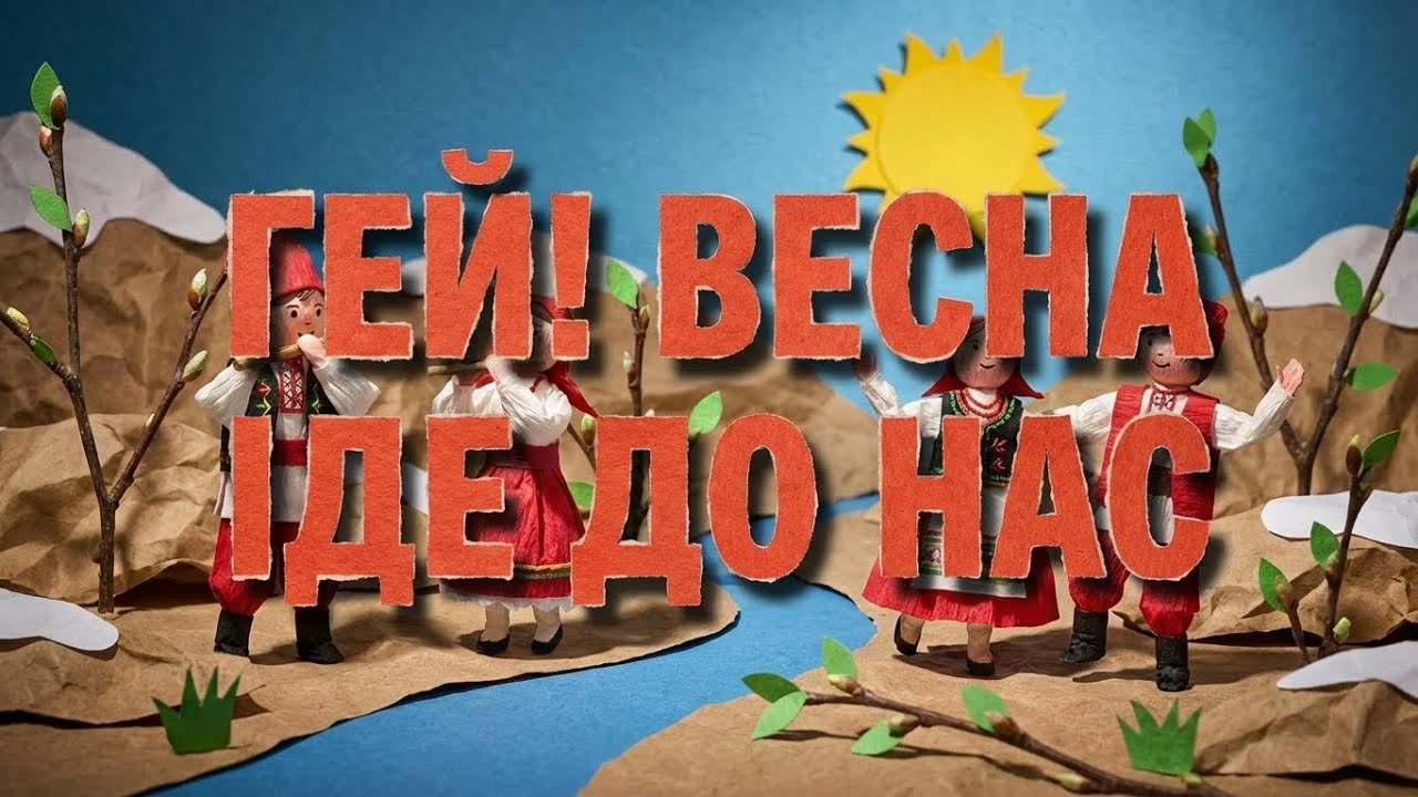 Гей! Весна іде до нас 🎸 Потужний фольк-рок для підлітків | Танцювальний хіт | ROOMinROOM
