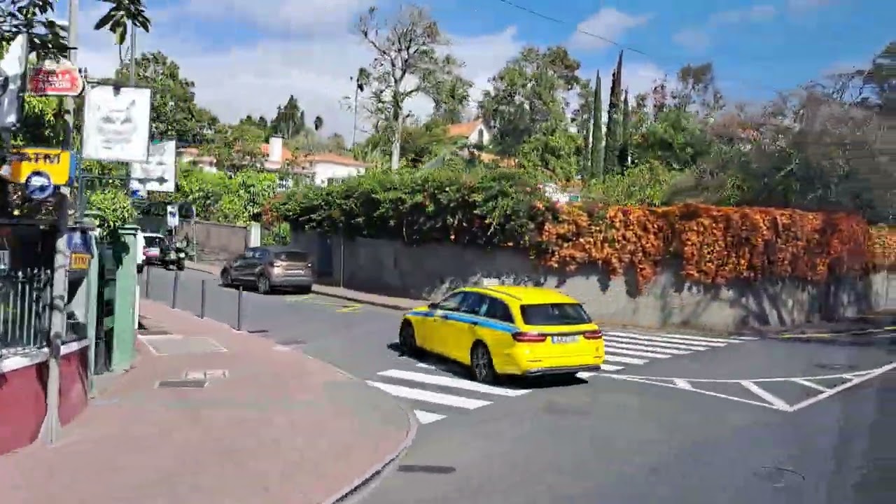 Bus 27 Funchal vom Forum zum Hafen 