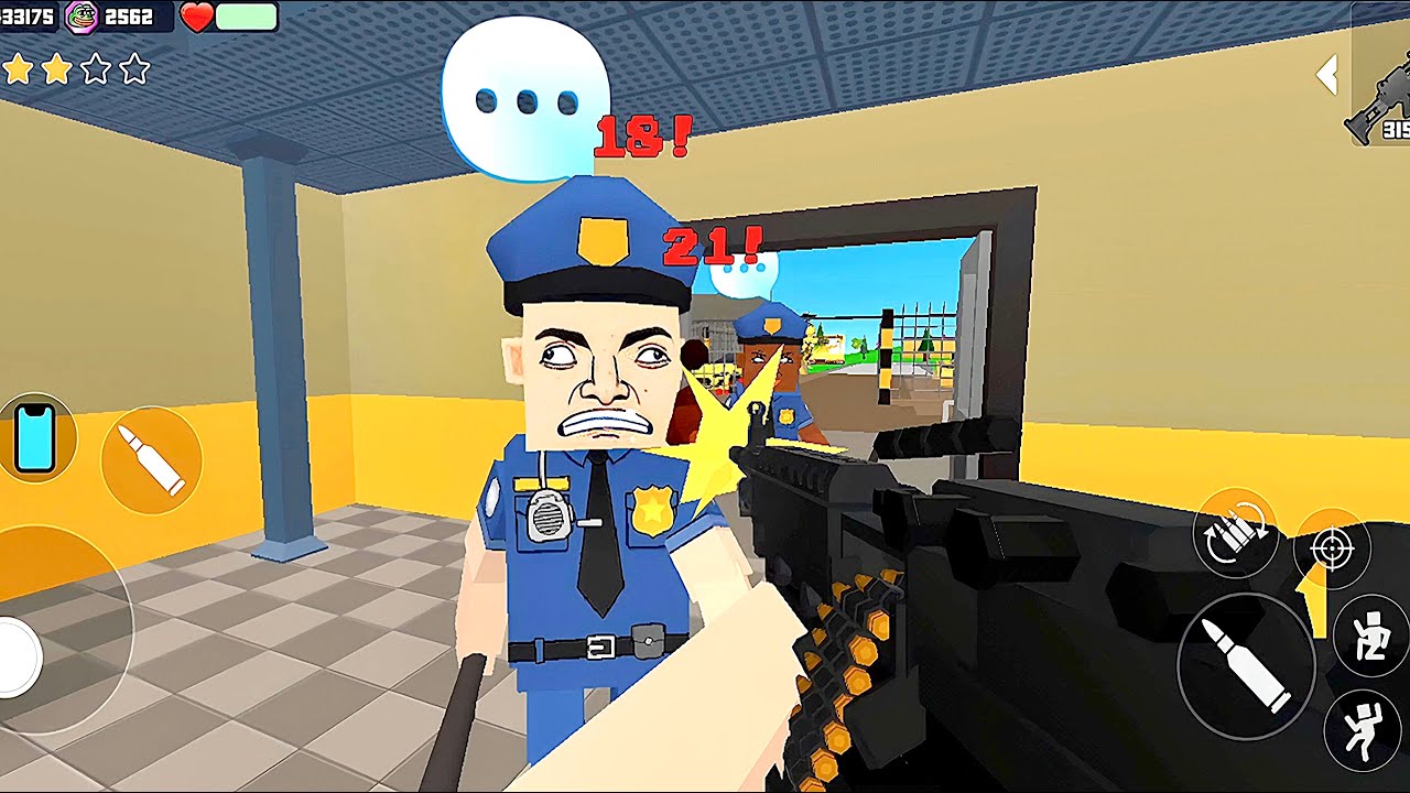 Gangs Wars Pixel Shooter RP - Mobile Gameplay Walkthrough ( iOS Android) - Part 296