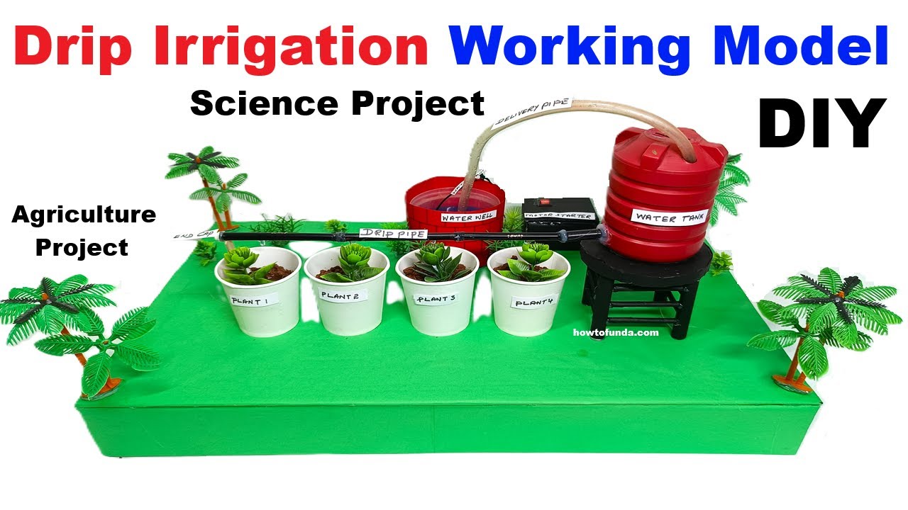 Действующая модель капельного орошения для выставки научных проектов — своими руками — будущее фе...