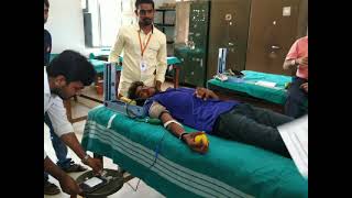 Youth Red Cross activities at Government Science College Chitradurga.