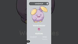 Whismur: The Whisper Pokémon | Poképedia Gen 3