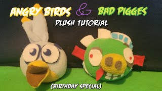 Angry Birds & Bad Piggies Plush Tutorial (Birthday Special) screenshot 5