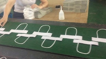 WFD-100 Paper Handle Machine with Conveyor