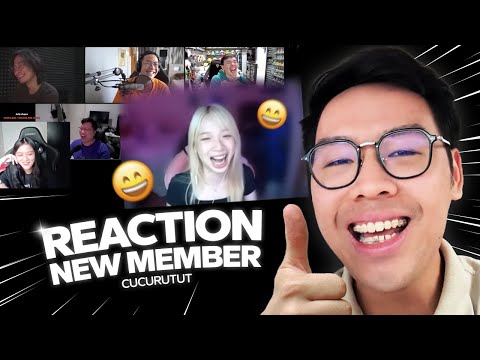 DEREN REACT STELLA REACT NEW MEMBER CUCURUTUT! WKWKWK