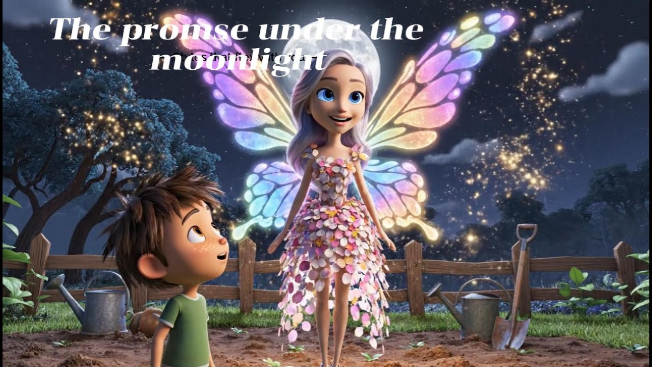 The Promise Under the Moonlight | A Magical Butterfly Fairy Story