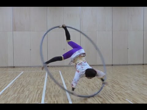 シルホイール PART1 CYR WHEEL 森更紗