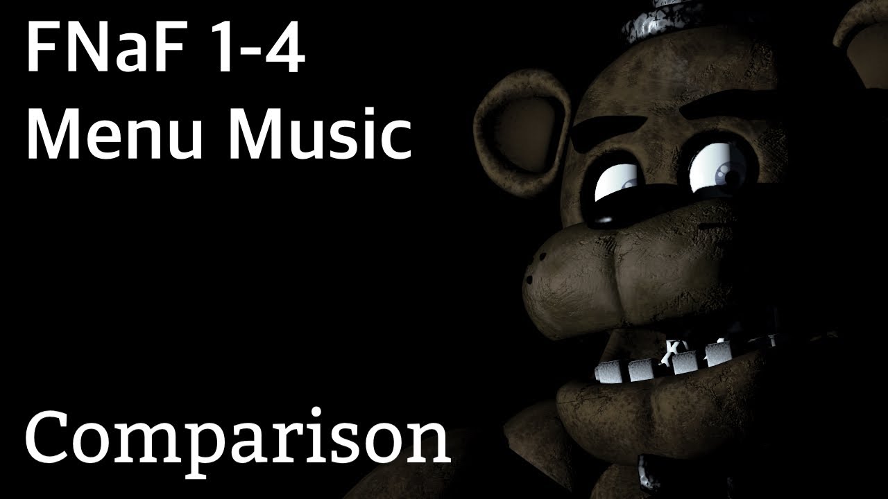 FNaF 1-4 Old vs New Menu Theme Comparison - YouTube