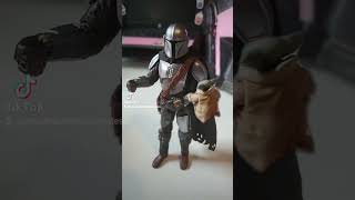 #mandalorian #mando #grogru #actionfigurestopmotion #starwarscommunity #starwarsstopmotion