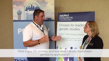 Scientist Spotlight in Genotyping, Andy Brooks, QC Process