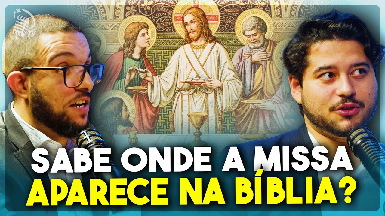 A PROVA DEFINITIVA DE QUE A MISSA É BÍBLICA (segundo especialistas) | PROFS. ARIEL & JOÃO CLÁUDIO