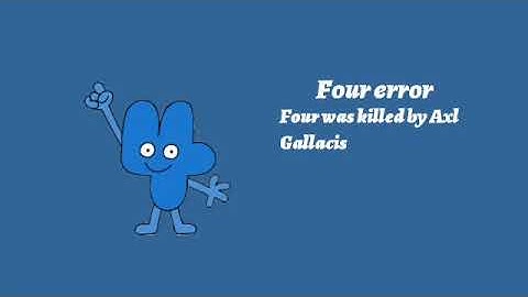 Why Who Four Error (Barney Error 6)