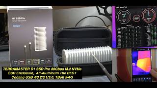 Terra-Master D1 TB5 SSD Pro enclosure. The Coolest SSD Case Yet!