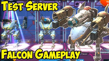 War Robots New Robot Falcon & Bulwark Gameplay Test Server WR