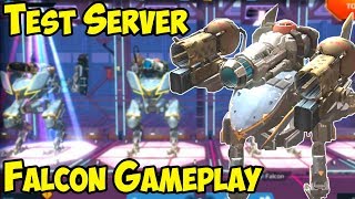 War Robots New Robot Falcon & Bulwark Gameplay Test Server Wr