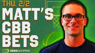 Top 3 NCAAB Picks Today (Thursday, 2/2/23) | College Basketball Betting Predictions