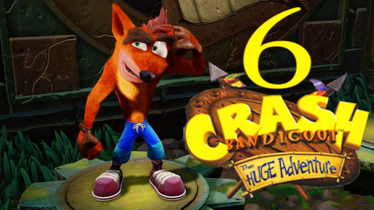 Crash Bandicoot The Huge Adventure Прохождение 6 (GBA) YouTube Crash Bandicoot The Huge Adventure Прохождение 6 (GBA) YouTube