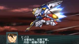 Super Robot Taisen Z2 Saisei-hen : Wing Gundam Zero All Attacks