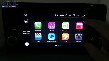 S190 Series Android DVD Interface General Looking -Powered by WITSON