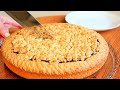 ВЫ ПРОСИЛИ ЭТОТ РЕЦЕПТ!!! Как Я ГОТОВЛЮ Знаменитый ТЁРТЫЙ ПИРОГ! Вкусное тесто и начинка!