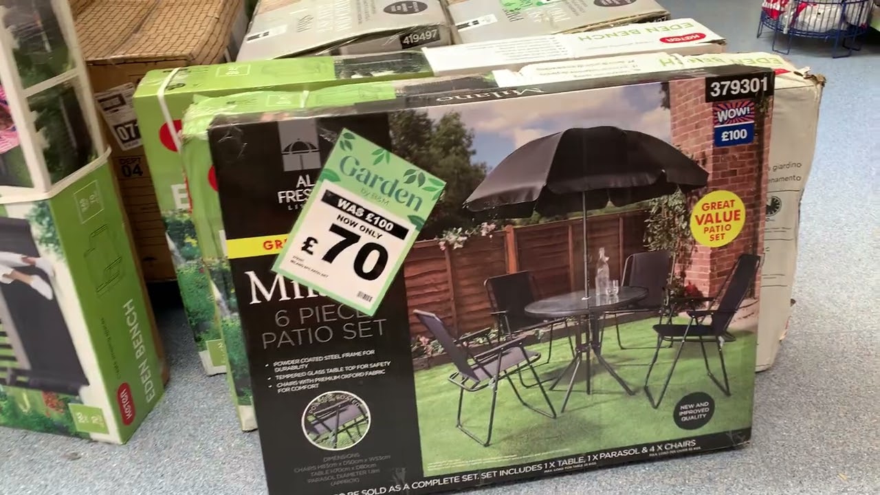 B&M Garden Furniture Sale 