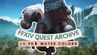 Kozama uka Lv 90 Water Colors No Commentary FFXIV Quest Archive