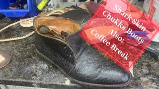 Shark Skin Chukka Boots #254 @BedosLeatherworksLLC