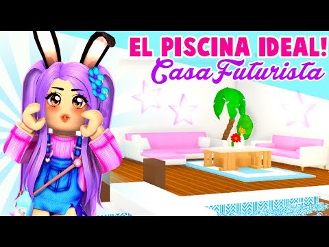 Mi Habitacion En La Casa Futurista Adopt Me Roblox Youtube - mi conejito de neon super adorable adopt me roblox youtube