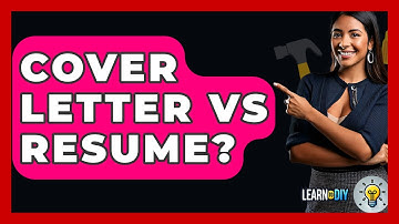 Cover Letter Vs Resume? - LearnToDIY360.com