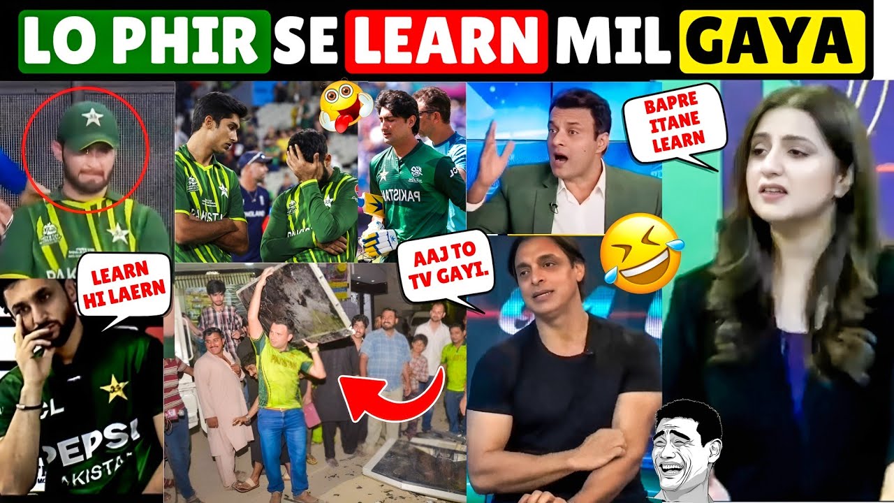 😆 PAK TEAM GOT ONE MORE LEARN 🤣 PAK MEDIA SHOCKED AFTER LEARN HI LEARN 🔥