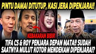 TIFA CS & ROY SURYO MODYAR PENJARA SUDAH DIDEPAN MATA ! DALANG IJAZAH AKUI IJAZAH JOKOWI 100% ASLI !