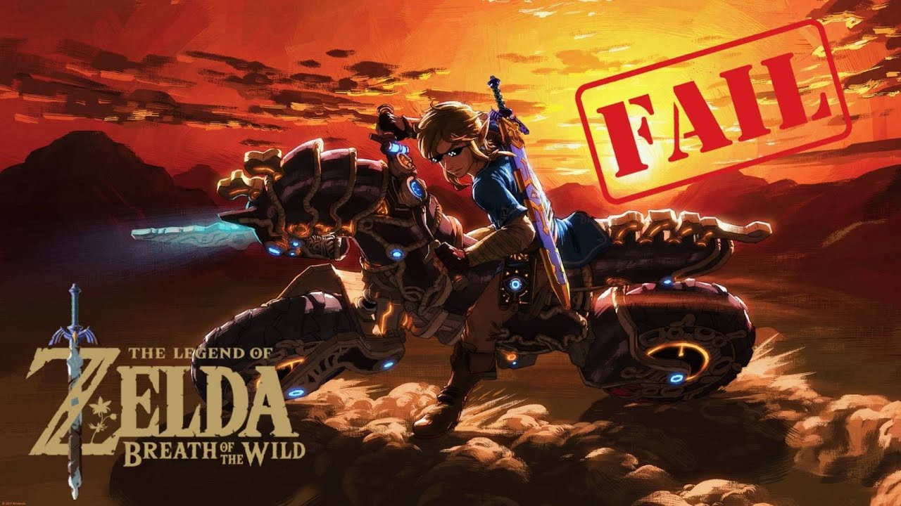 The legend of zelda Breath of the Wild Funny moment?! 